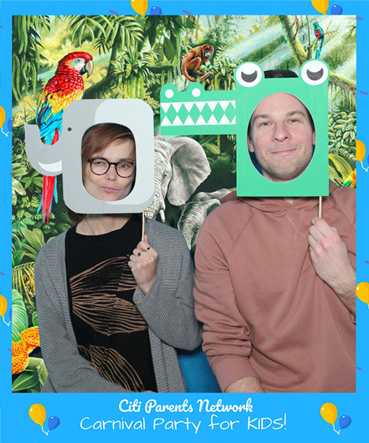 zdjęcie pokazuje zastosowanie green screen